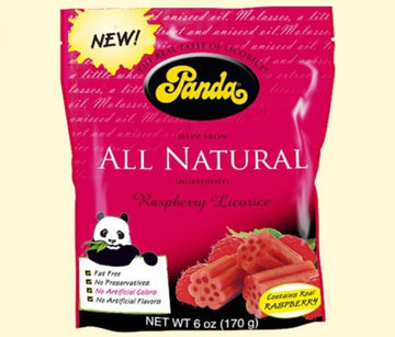 Panda Raspberry Cuts Bag 200g - 3 Pack