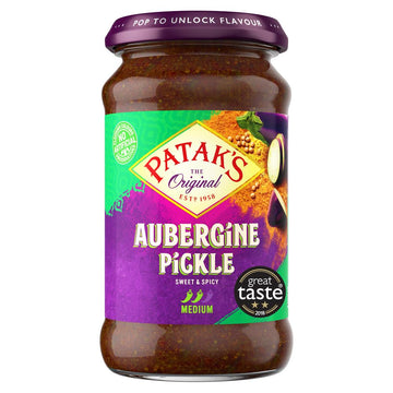 Patak's Aubergine Pickle 312g - 2 Pack