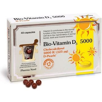 Pharma Nord Bio-Vitamin D3 (Cholecalciferol) - 125mcg - 5000IU