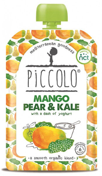 Piccolo Mango Pear & Kale with Yoghurt 100g - 5 Pack