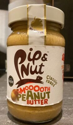 Pip and Nut Pip & Nut Smooth Peanut Butter 300g - 6 Pack