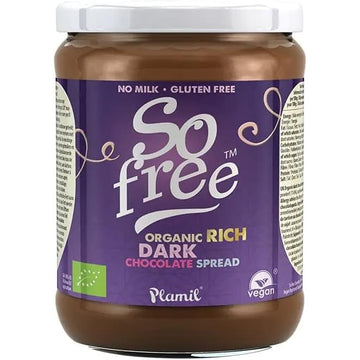 Plamil So Free Organic Rich Dark Chocolate Spread