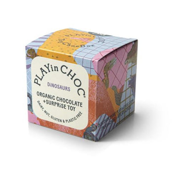 PLAYin CHOC ToyChoc Box Dinosaurs 50g - 6 Pack