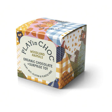 PLAYin CHOC ToyChoc Box Woodland Animals 50g - 2 Pack
