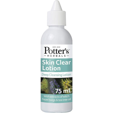 Potters Skin Clear Lotion 75ml