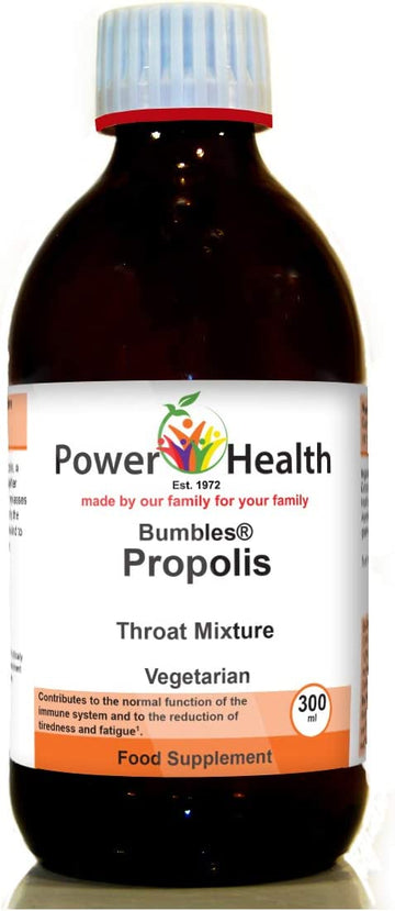 Power Health Bumbles Propolis Throat Mixture 300ml liquid