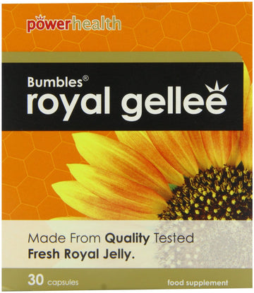 Power Health Bumbles Royal Gellee 500mg using Rapeseed Oil 30 capsules
