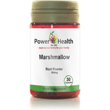 Power Health Marshmallow Root Powder 500mg 30 Caps