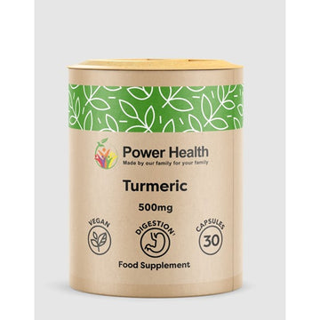 Power Health Turmeric Capsules 500mg 30 caps
