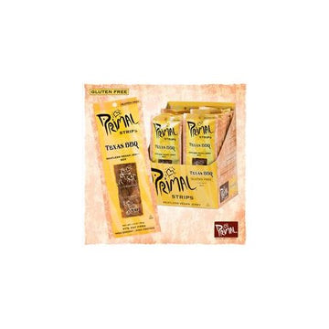 Primal Spirit Vegan Jerky Strips Texas BBQ 28g - 8 Pack