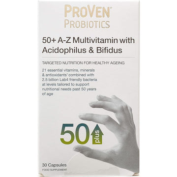 Proven 50+ A-Z Multivitamin Acidophilus & Bifidus 30 capsules