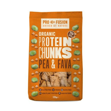 Profusion Organic Protein Chunks - Pea & Fava 125g - 2 Pack