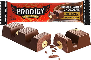 Prodigy Snacks Roasted Hazelnut Chocolate Bar 35g - 15 Pack