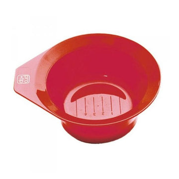 Pro-Tip Tint Bowl with Non-slip Rubber Base red
