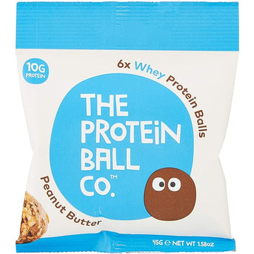 The Protein Ball Co Peanut Butter Protein Balls 45g - 10 Pack