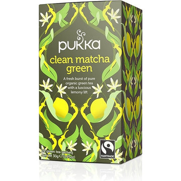 Pukka Herbs Clean Matcha Green Tea 20 Sachet