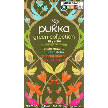 Pukka Herbs Green Collection 20 tea bags