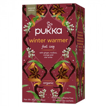 Pukka Herbs Organic Winter Warmer 20 tea bags - 4 Pack
