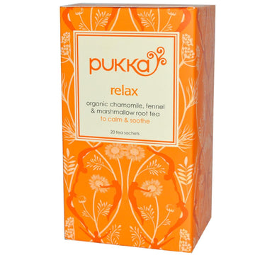 Pukka Herbs A soothing fusion of chamomile fennel and marshmallow root