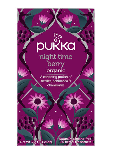 Pukka Herbs Pukka Night Time Berry Organic Herbal Tea 20 sachets