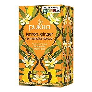 Pukka Herbs Pukka Lemon Ginger & Manuka Honey Herbal Tea x 20 sachets