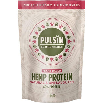 Pulsin Hemp protein powder 1000g
