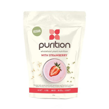 Purition Purition Vegan Nutrition with protein, Strawberry 250g