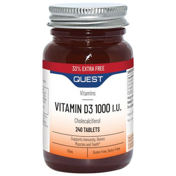 Quest VITAMIN D 1000iu   (33% EXTRA FREE)
