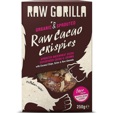 Raw Gorilla Organic Cacao Crispies 250g