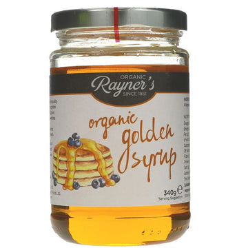 Rayners Essentials Organic Golden Syrup 340g - 6 Pack
