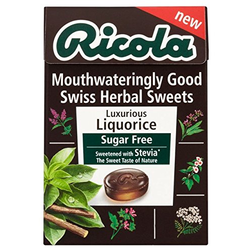 Ricola Liquorice Sugar Free 45g pack