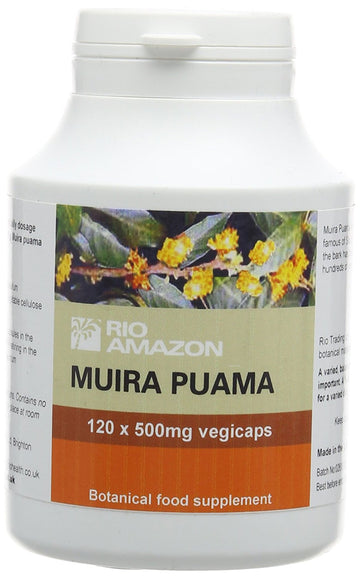 Muira Puama 500mg 120 vcaps