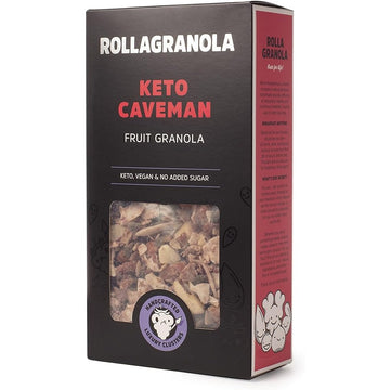 Rollagranola Keto granola paleo vegan cereal & gluten-free