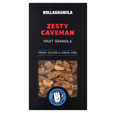 Rollagranola Zesty Caveman Granola Apple, Pecan and Ginger 300g