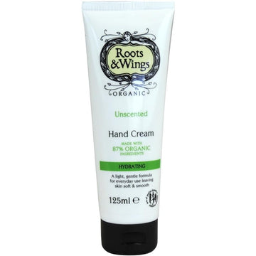 Roots and Wings Organic Unscented Hand Cream 125ml