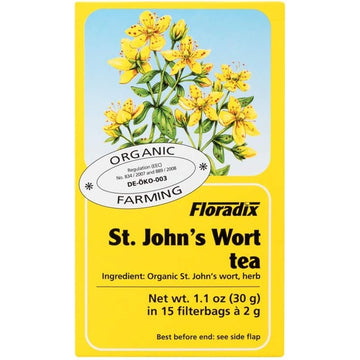 Floradix St John's Wort Organic Herbal Tea 15 filterbags