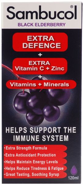 Sambucol Sambucol Extra Defence 120ml