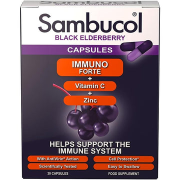 Sambucol Sambucol Immuno Forte 30 Capsules