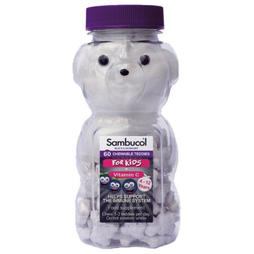 Sambucol Sambucol Chewable Teddies. Immune Support all year round