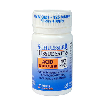 Schuessler No 10 Nat Phos Tissue Salts 125 Tabs