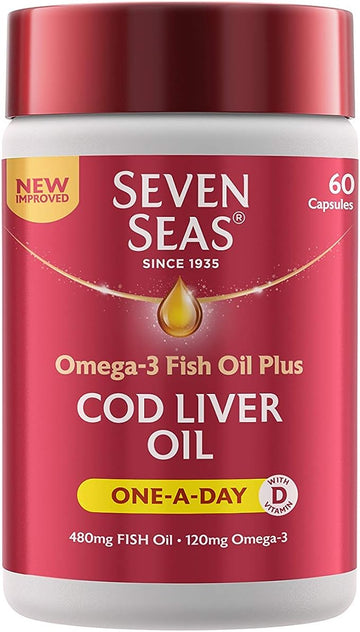 SEVEN SEAS CLO OAD Vitamin D 60caps