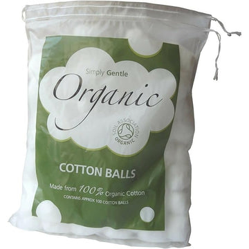 Simply Gentle Organic Cotton Balls 100 Balls