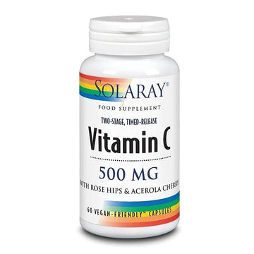 Solaray Vitamin C 500mg Two Stage Time Release 60 capsules