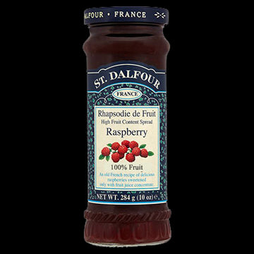 St Dalfour Raspberry Fruit Spread 284g - 2 Pack