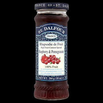 St Dalfour Raspberry & Pomegranate Fruit Spread 284g - 2 Pack