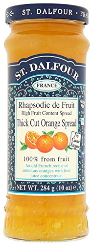 St Dalfour Orange Fruit Spread 284g - 2 Pack