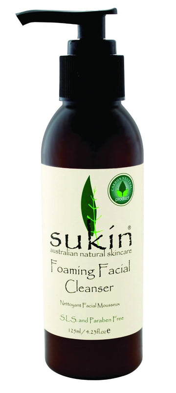 Sukin Foaming Facial Cleanser Pump 125ml