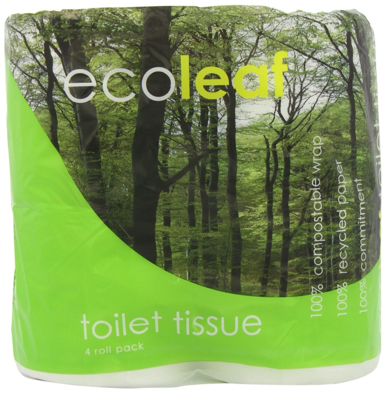 Suma Ecoleaf Toilet Tissue 4 Pack Pack of 10
