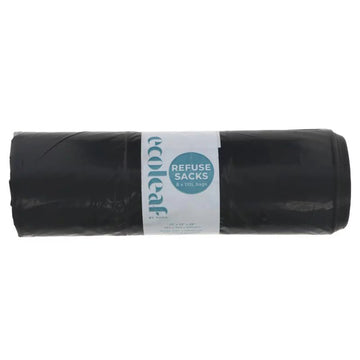 Suma Refuse sacks made with minimum 50% post-consumer recycled plastic - 8 Pack