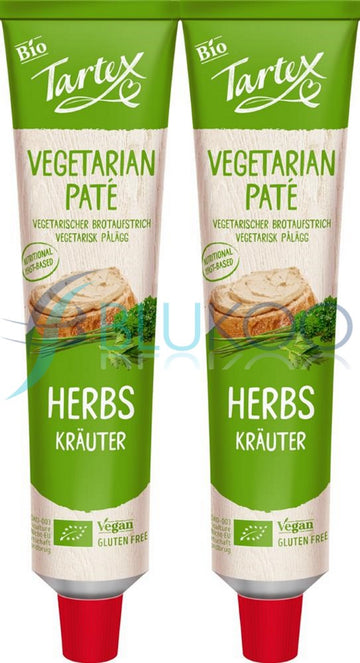 Tartex Tartex Yeast Pate with Herbs 200g - 4 Pack
